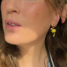 Palm Beach Earrings | Palmboom oorbellen | Stainless steel sieraden By Frances Falicia