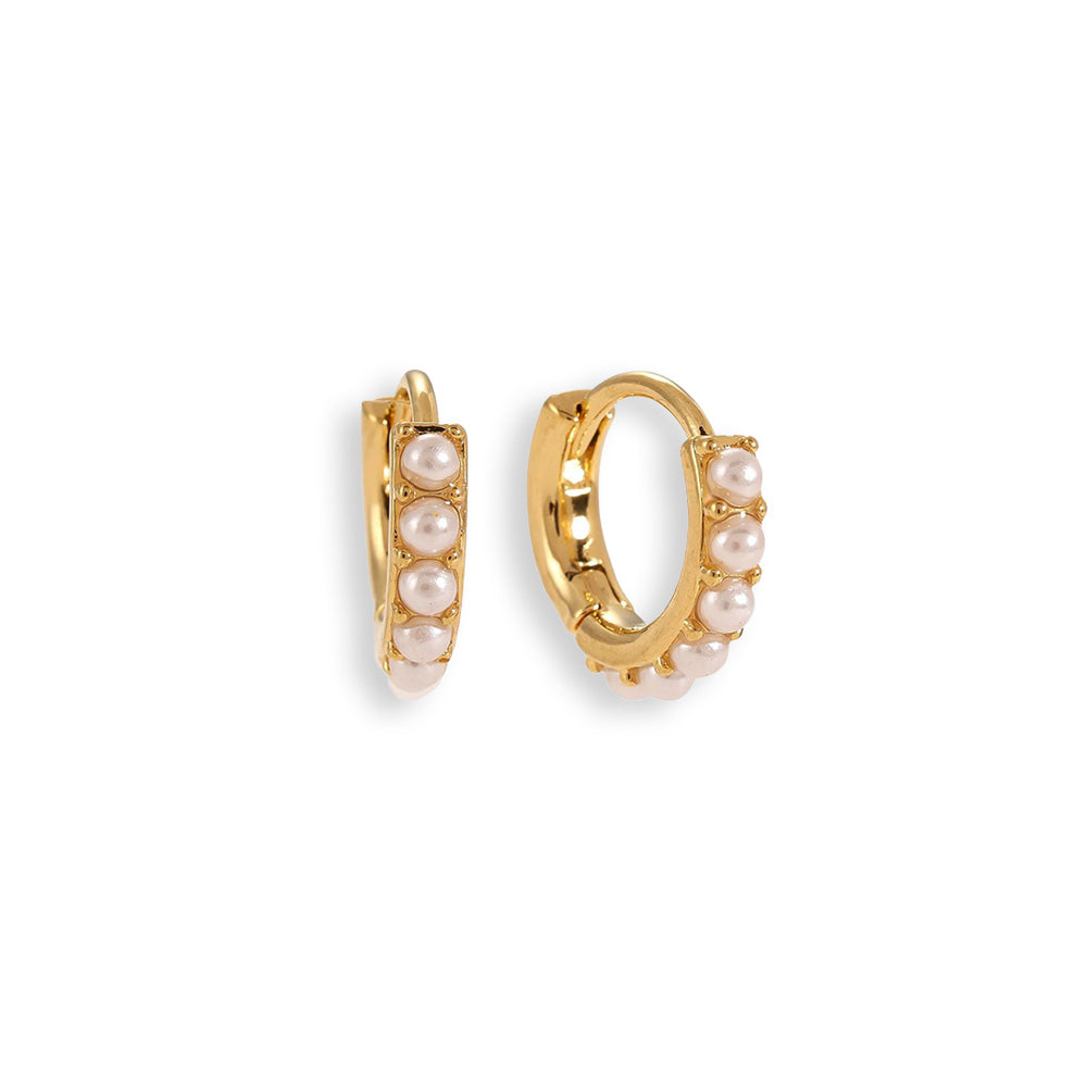 Pearly Hoops | Parel oorbellen | Sieraden By Frances Falicia