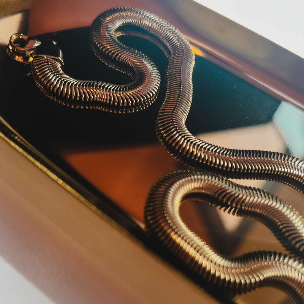Schlangenkette | Klobiger Stil | Falicia Frances von By Schmuck – Frances Falicia