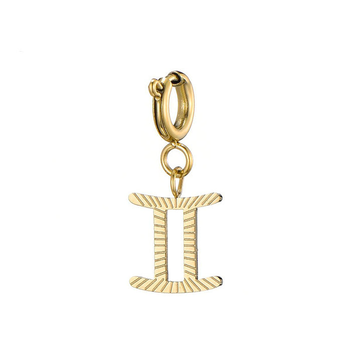 Tweelingen | Sterrenbeeld hanger | Zodiac Bedel | By Frances Falicia