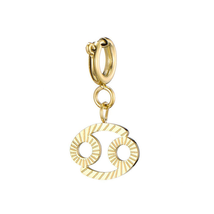 Kreeft | Sterrenbeeld hanger | Zodiac Bedel | By Frances Falicia