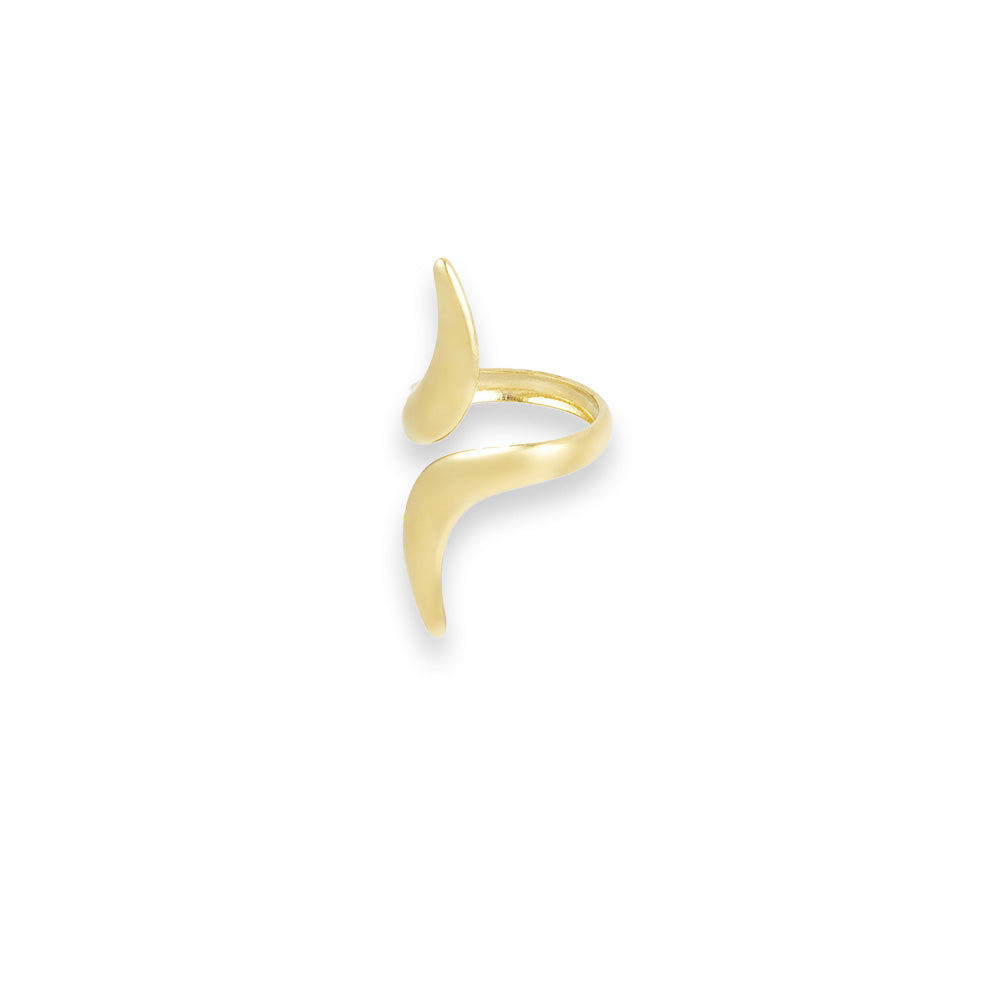 Swirl Ring | Stainless steel ringen By Frances Falicia