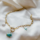  Pearly Shell Charm | Schelp bedel | The Charm Bar | Sieraden By Frances Falicia