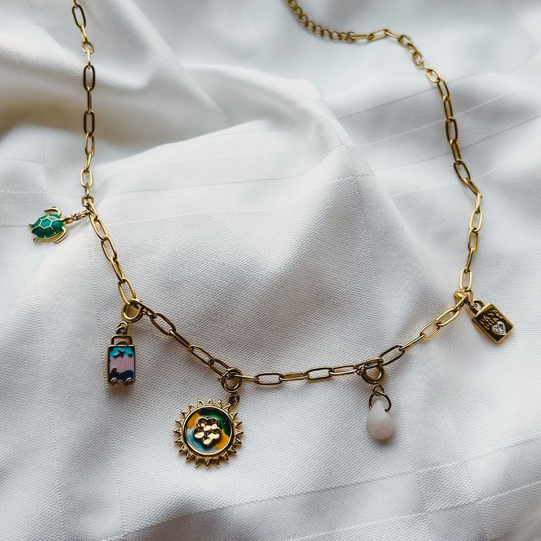 The Charm Chain | Schakelketting | Minimalistische ketting | Sieraden By Frances Falicia