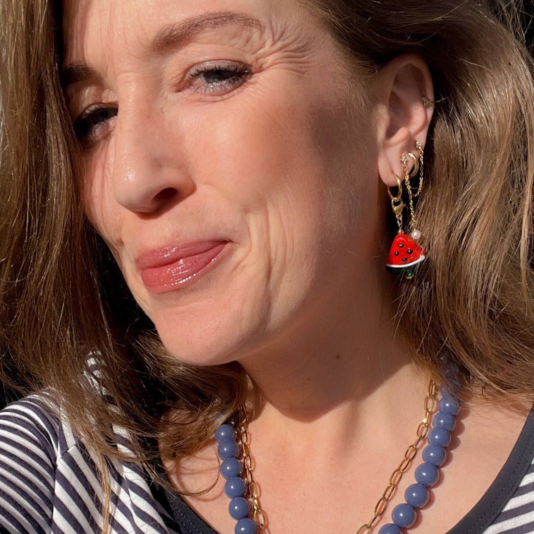 Watermelon Slice Charm | Watermeloen bedel | The Charm Bar | Sieraden By Frances Falicia