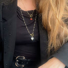 Pearly Charm Necklace | Bedelketting | Kettingen By Frances Falicia