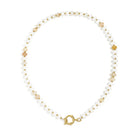 Vanilla Cream Necklace | Natuursteen ketting | Kettingen | Sieraden By Frances Falicia