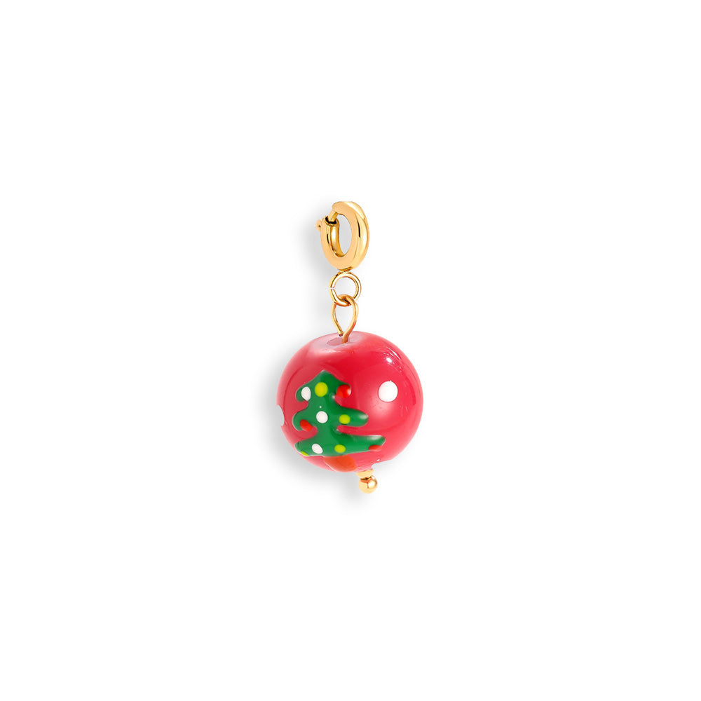 Winter Wish Charm | Kerstbal bedel | The Charm Bar | Sieraden By Frances Falicia