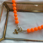 Orange Glow Necklace | Oranje kralenketting | Sieraden By Frances Falicia