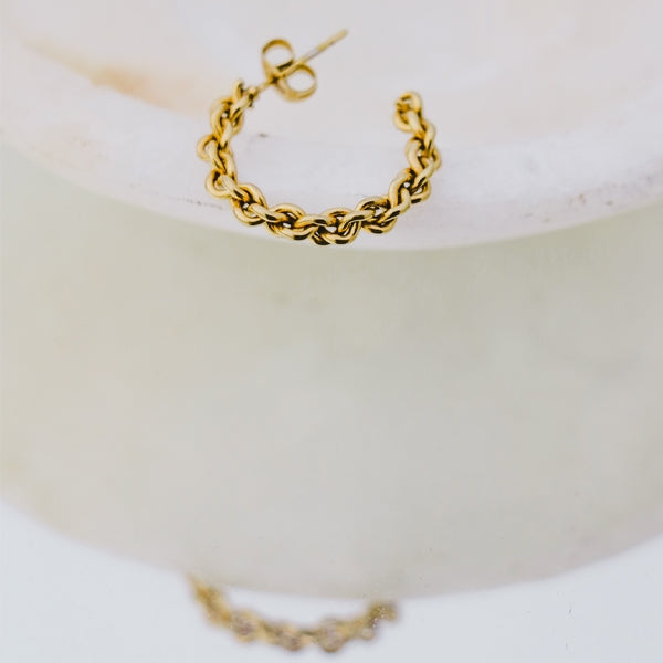 Bali Hoops Twisted