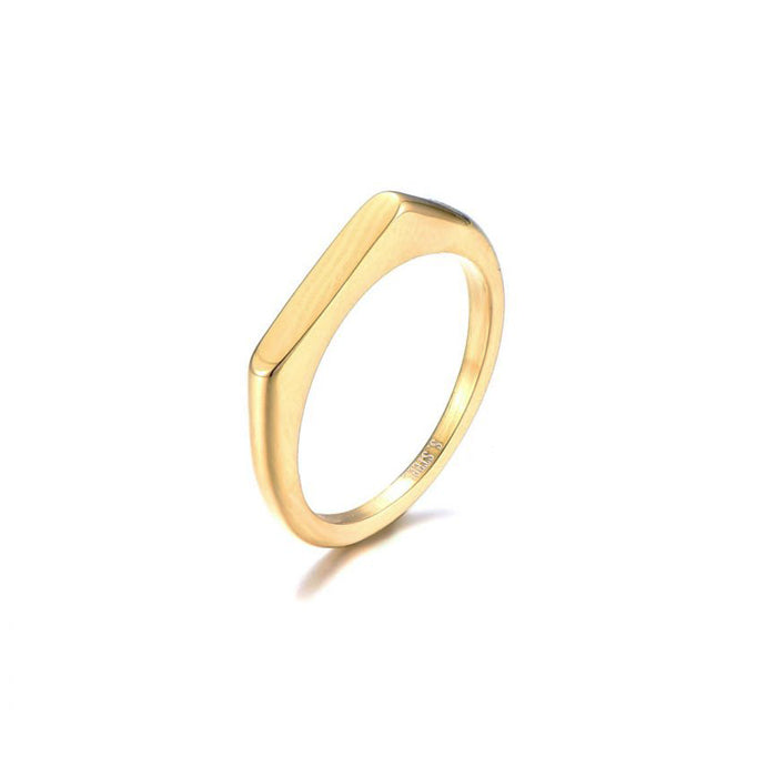 Bar ring | Smalle ring | Gouden ring | Frances Falicia