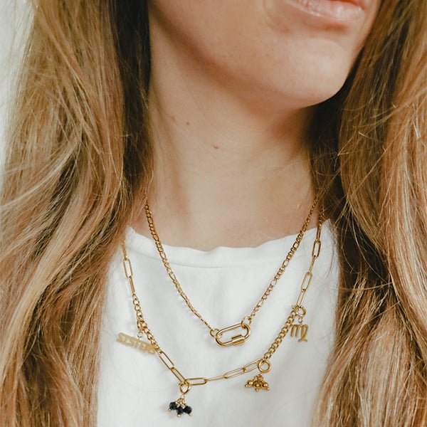 gouden bedelketting